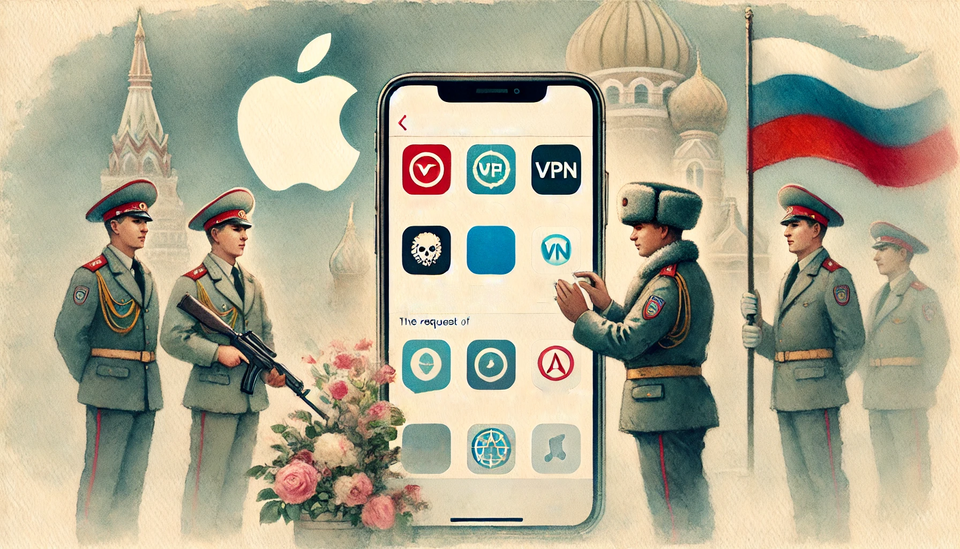 Apple удалила несколько VPN-сервисов из российского App Store по требованию Роскомнадзора